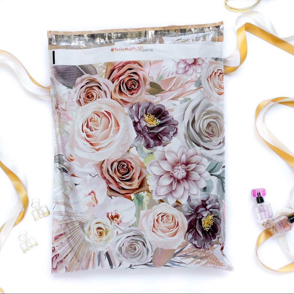 Boho Floral 19x24 Designer Poly Mailers (10 Pack) PRICE IS FIRM - Picture 7 of 7